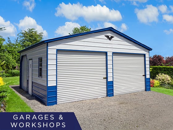 Metal Storage Sheds And Garages